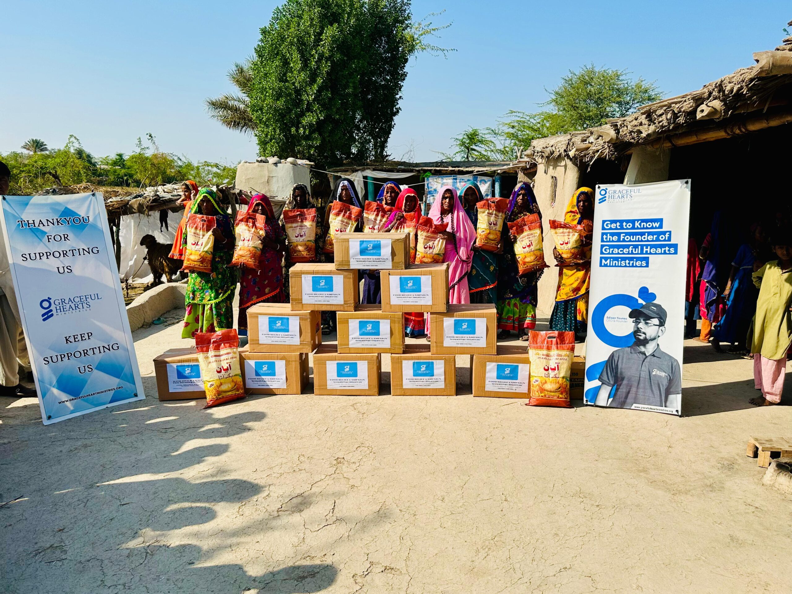 Support for widows and vulnerable families